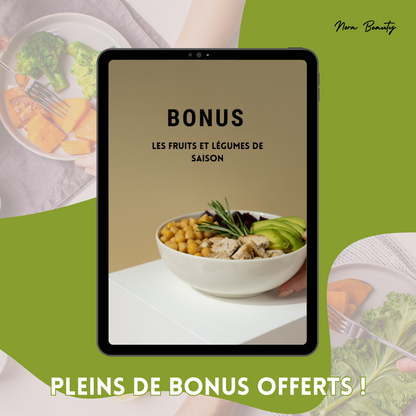 E-book - 21 Jours De Recettes - Petit déjeuner + Déjeuner + Diner ! (et des conseils, astuces, + BONUS)
